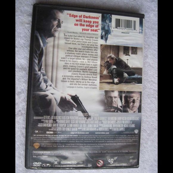 Edge of Darkness Mel Gibson Rental DVD Movie Bundle for $3 Political Intrigue - Picture 2 of 6